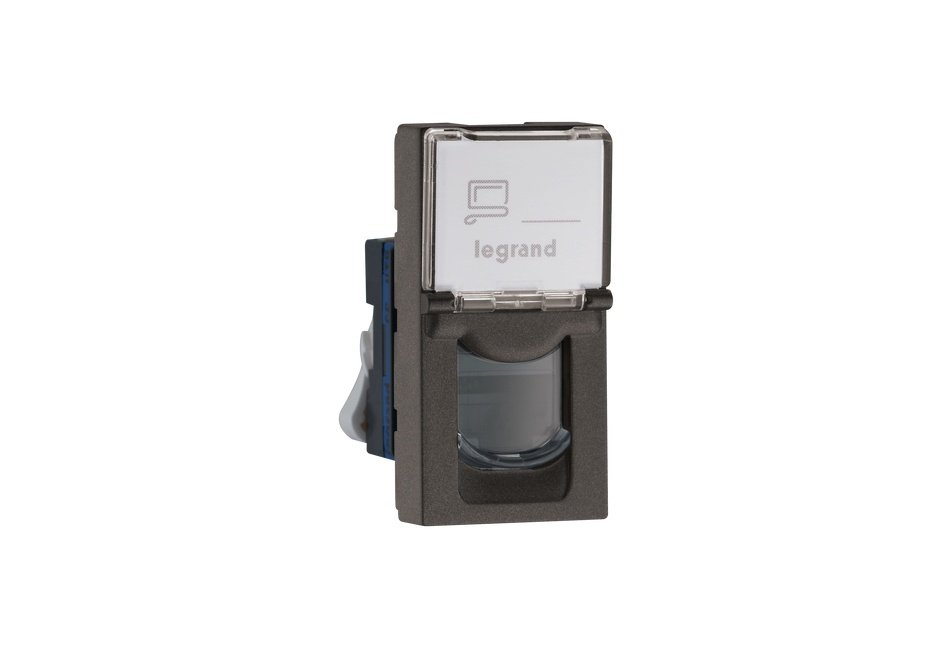lg-679465-web-r MYRIUS Information Socket-RJ45-Cat 6-UTP-Tooless with Shutter-1 Module-Charcoal Grey Legrand 679465 lg 679465 web r