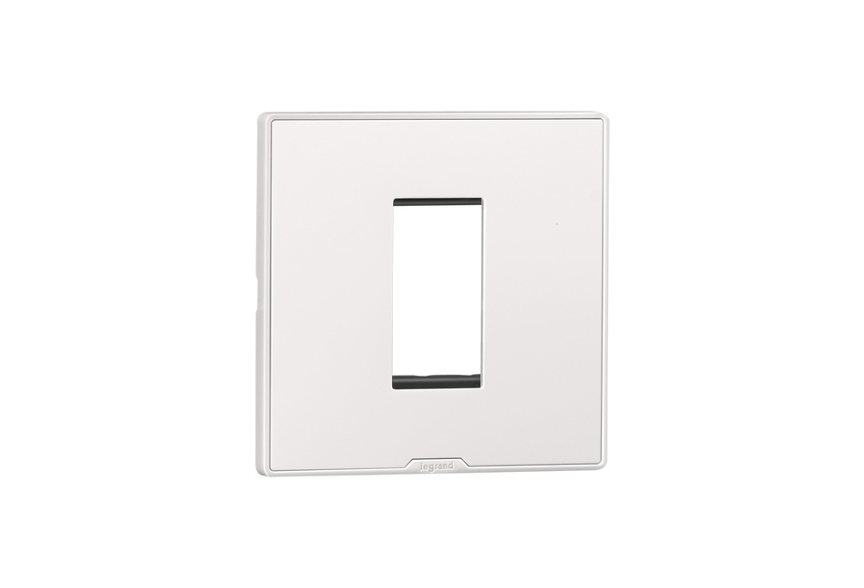 lg-679501-web-r MYRIUS Cover Plate with Support Frame-1 Module-Classic White Legrand 679501 lg 679501 web r