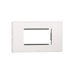 MYRIUS Cover Plate with Support Frame-4 Module-Classic White Legrand 679504 lg 679504 web r