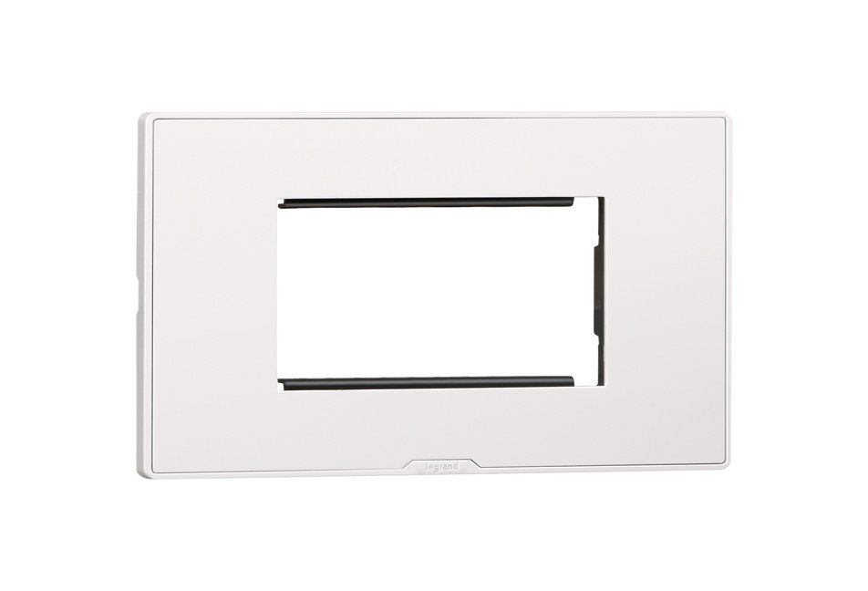 lg-679504-web-r MYRIUS Cover Plate with Support Frame-4 Module-Classic White Legrand 679504 lg 679504 web r