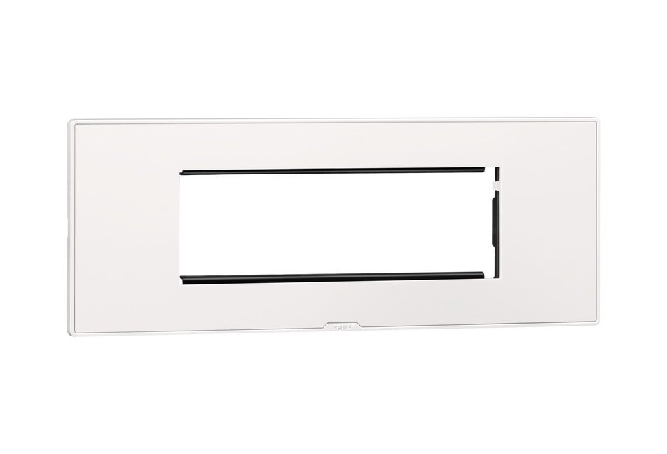 lg-679506-web-r MYRIUS Cover Plate with Support Frame-6 Module-Classic White Legrand 679506 lg 679506 web r