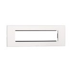 MYRIUS Cover Plate with Support Frame-8 Module-Classic White Legrand 679508 lg 679508 web r