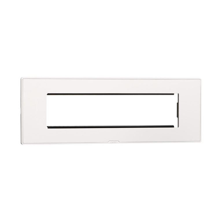 MYRIUS Cover Plate with Support Frame-8 Module-Classic White Legrand 679508 lg 679508 web r