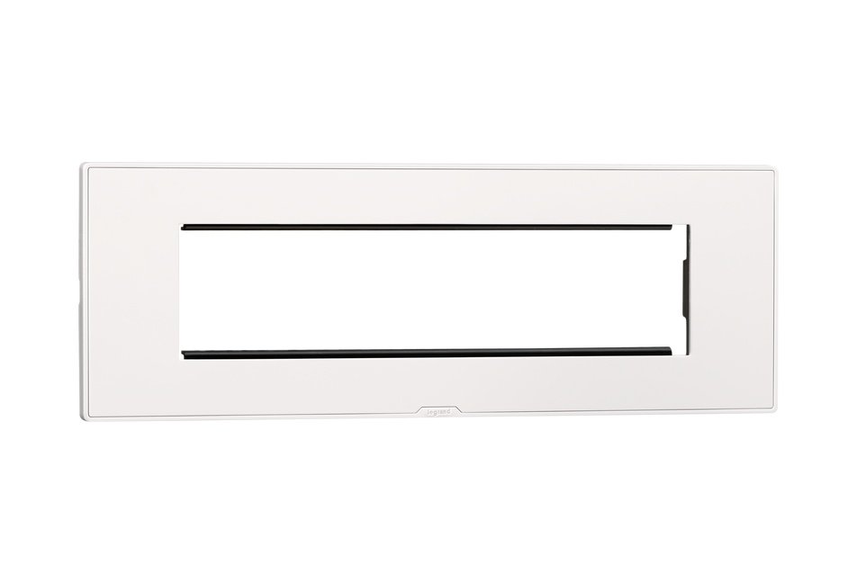lg-679508-web-r MYRIUS Cover Plate with Support Frame-8 Module-Classic White Legrand 679508 lg 679508 web r