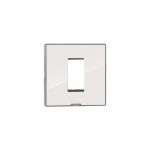 MYRIUS Cover Plate with Support Frame-1 Module-Ice White Legrand 679521 lg 679521 web r