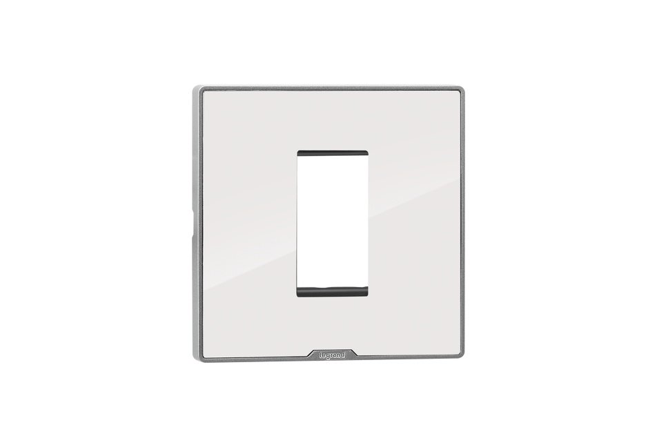 lg-679521-web-r MYRIUS Cover Plate with Support Frame-1 Module-Ice White Legrand 679521 lg 679521 web r