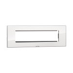 MYRIUS Cover Plate with Support Frame-8 Module-Ice White Legrand 679528 lg 679528 web r