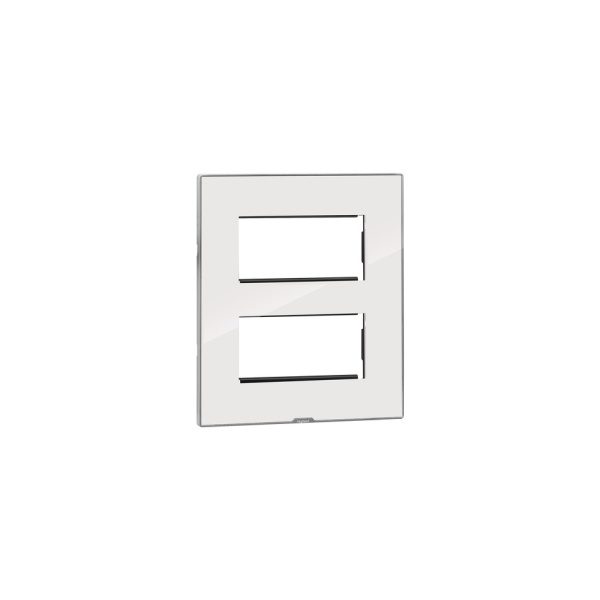 MYRIUS Cover Plate with Support Frame-2 4 Module-Ice White Legrand 679529 lg 679529 web r