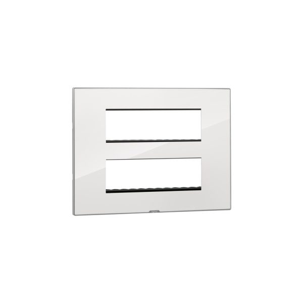 MYRIUS Cover Plate with Support Frame-12 Module-Ice White Legrand 679532 lg 679532 web r