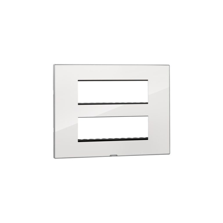MYRIUS Cover Plate with Support Frame-12 Module-Ice White Legrand 679532 lg 679532 web r