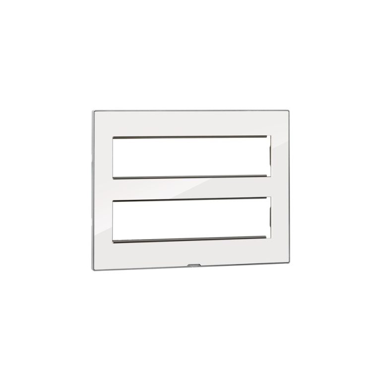 MYRIUS Cover Plate with Support Frame-16 Module-Ice White Legrand 679536 lg 679536 web r