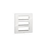 MYRIUS Cover Plate with Support Frame-18 Module-Ice White Legrand 679538 lg 679538 web r