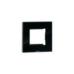 MYRIUS Cover Plate with Support Frame-2 Module-Ice Black Legrand 679542 lg 679542 web r