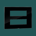 MYRIUS Cover Plate with Support Frame-12 Module-Ice Black Legrand 679552 lg 679552 web r 2
