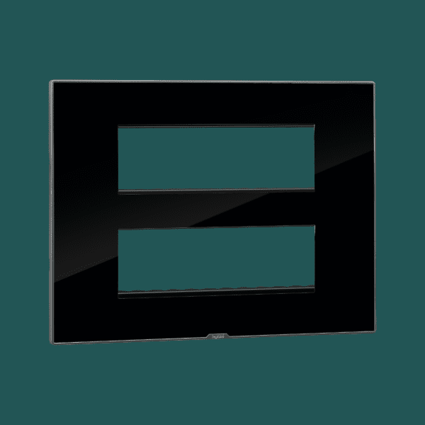 MYRIUS Cover Plate with Support Frame-12 Module-Ice Black Legrand 679552 lg 679552 web r 2