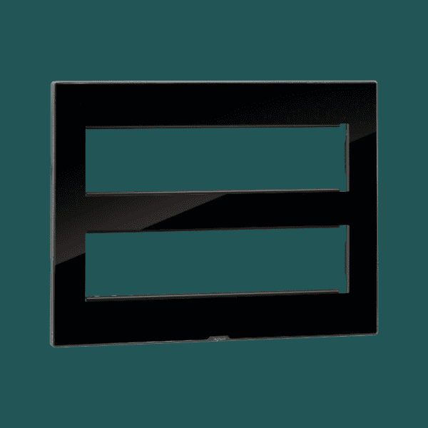 MYRIUS Cover Plate with Support Frame-16 Module-Ice Black Legrand 679556 lg 679556 web r 2