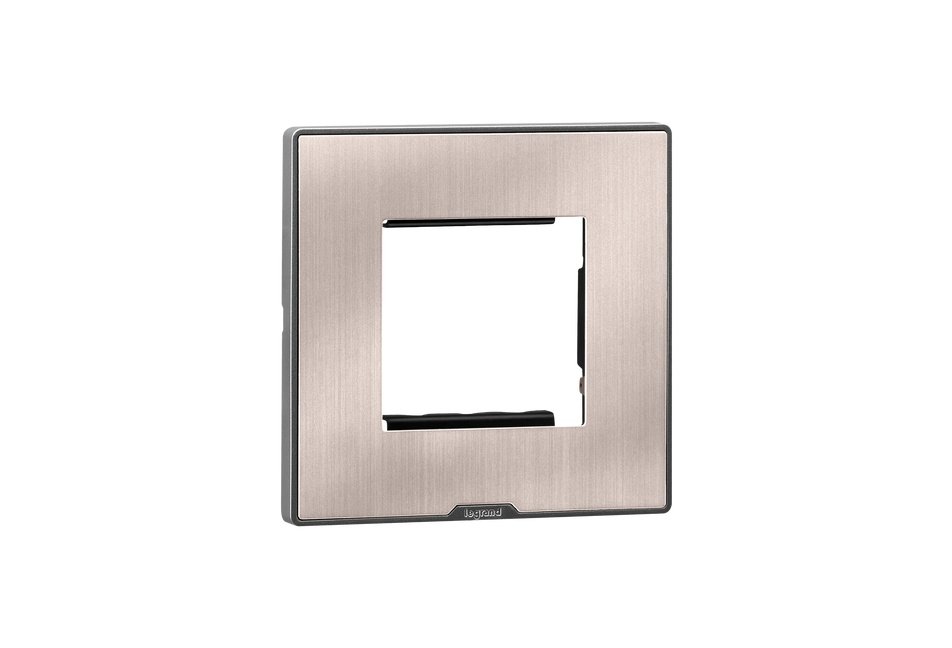 lg-679562-web-r MYRIUS Cover Plate with Support Frame-2 Module-Pearl Champagne Legrand 679562 lg 679562 web r