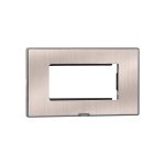 MYRIUS Cover Plate with Support Frame-4 Module-Pearl Champagne Legrand 679564 lg 679564 web r
