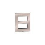 MYRIUS Cover Plate with Support Frame-2 4 Module-Pearl Champagne Legrand 679569 lg 679569 web r