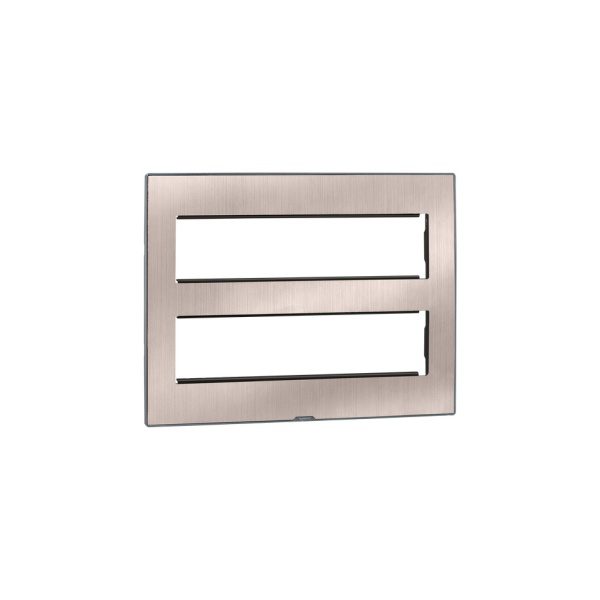 MYRIUS Cover Plate with Support Frame-16 Module-Pearl Champagne Legrand 679576 lg 679576 web r