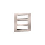 MYRIUS Cover Plate with Support Frame-18 Module-Pearl Champagne Legrand 679578 lg 679578 web r