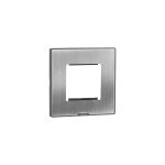 MYRIUS Cover Plate with Support Frame-2 Module-Sonic Silver Legrand 679582 lg 679582 web r