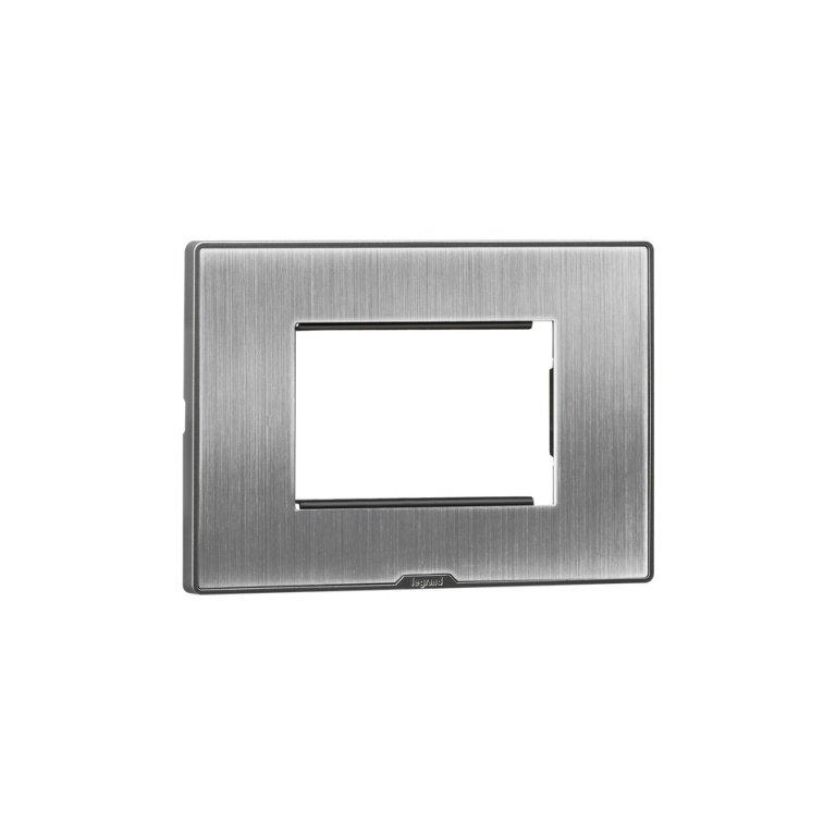 MYRIUS Cover Plate with Support Frame-3 Module-Sonic Silver Legrand 679583 lg 679583 web r