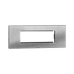 MYRIUS Cover Plate with Support Frame-6 Module-Sonic Silver Legrand 679586 lg 679586 web r