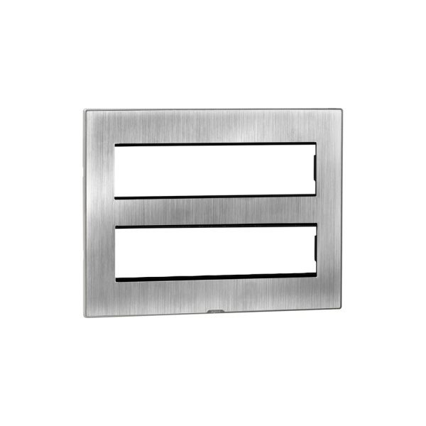 MYRIUS Cover Plate with Support Frame-16 Module-Sonic Silver Legrand 679596 lg 679596 web r