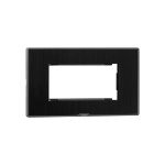 MYRIUS Cover Plate with Support Frame-4 Module-Dark Fade Legrand 679604 lg 679604 web r