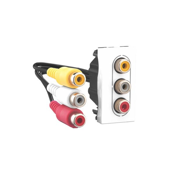 Allzy Preterminated Audio Video Connector-1 Module-White Legrand 681135 lg 681135 web r ch1rr7xvhovpdfma