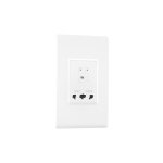 Allzy Shaver Socket-120V 230V-with Plate-4 Module-White Legrand 681155 lg 681155 web r suxxfazj9k8ip8qo