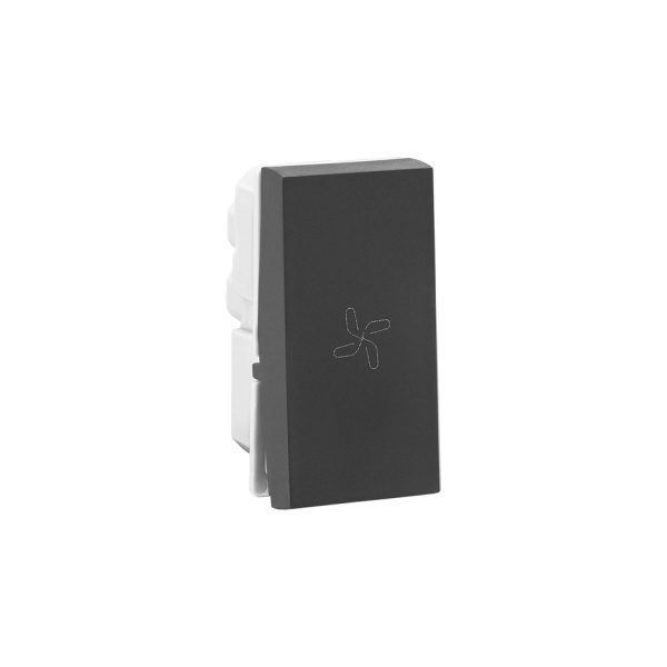 Allzy 6A-Switch-SP-1 Way-with FAN Marking-1 Module-Matt Black Legrand 681204 lg 681204 web r l3wgqcao1qdpqaf8