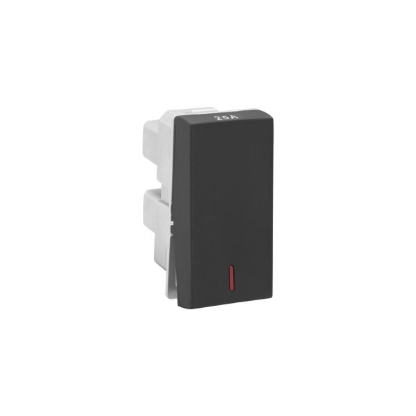 Allzy 25A-Switch-SP-1 Way-with Indicator-1 Module-Matt Black Legrand 681206 lg 681206 web r lezpo58vmwmradva