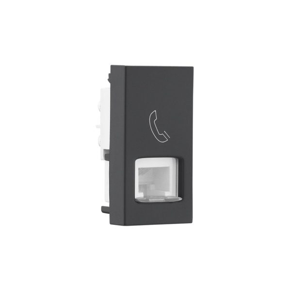 Allzy Telephone Socket-RJ11-with Shutter-1 Module-Matt Black Legrand 681230 lg 681230 web r rokkdn9uc6qfc3lh