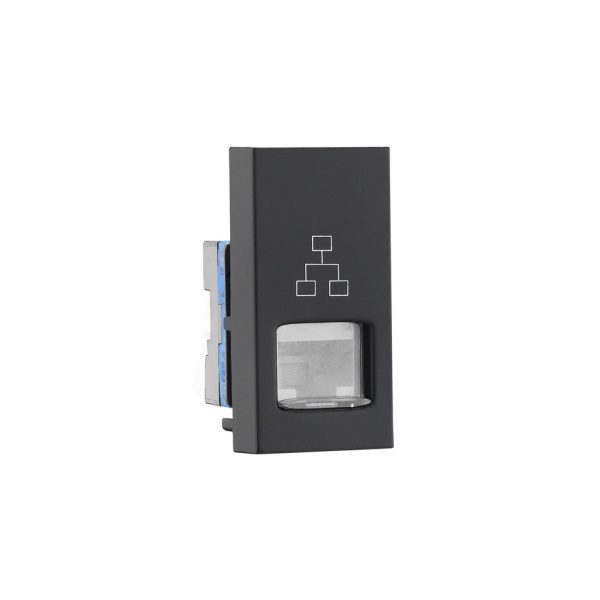 Allzy Information Socket-RJ45-Cat 6-UTP-1 Module-Matt Black Legrand 681232 lg 681232 web r yzl6dudhx1myru0z