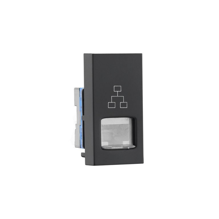 Allzy Information Socket-RJ45-Cat 6-UTP-1 Module-Matt Black Legrand 681232 lg 681232 web r yzl6dudhx1myru0z