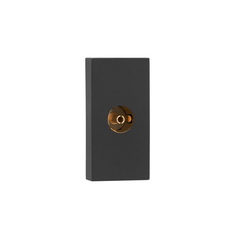 Allzy TV Co-axial Socket-1 Module-Matt Black Legrand 681233 lg 681233 web r ez1hreavlbwn21zv