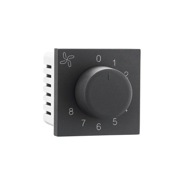 Allzy Fan Regulator-8 Step-100 Watts-2 Module-Matt Black Legrand 681242 lg 681242 web r h3xarxozbpmijcgh