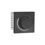 Allzy Rotary Dimmer-500 Watts-2 Module-Matt Black Legrand 681244 lg 681244 web r rbqvx086bylkmn0a