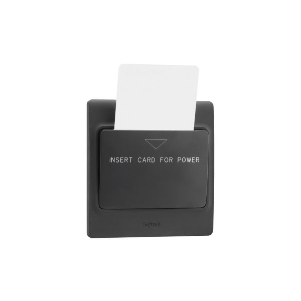 Allzy 15A-Key Card Switch with Key Fob-Monoblock-Matt Black Legrand 681247 lg 681247 web r shqwfgtkel4gijsh