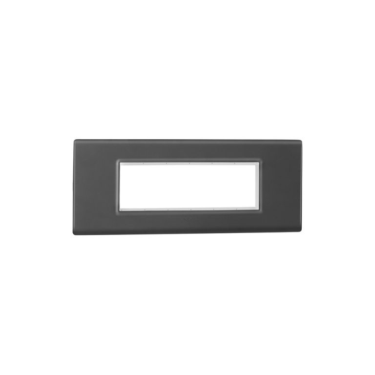 Allzy Cover Plate with Frame-6 Module-Matt Black Legrand 681315 lg 681315 web r utvpfp1qn3uoq1n3