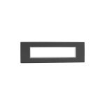 Allzy Cover Plate with Frame-9 Module-Matt Black Legrand 681318 lg 681318 web r imlzrbvo5w9zlvra
