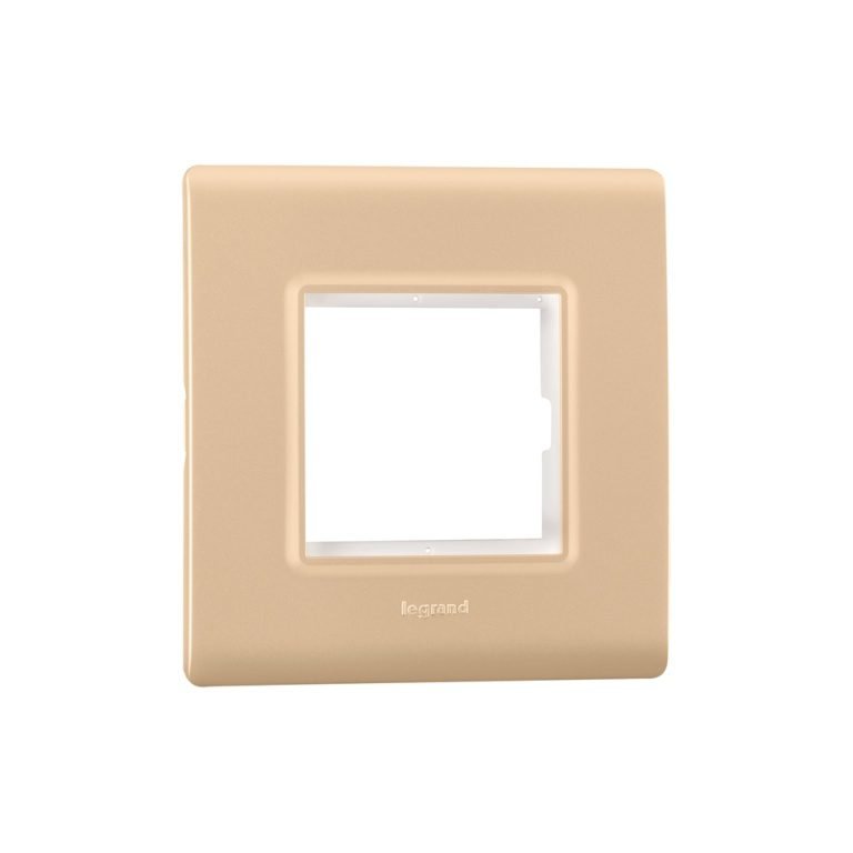 Allzy Cover Plate with Frame-2 Module-Gold Legrand 681334 lg 681334 web r 1elc5huyosjplt85