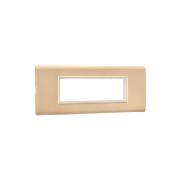 Allzy Cover Plate with Frame-8 Module-Horizontal-Gold Legrand 681338 lg 681338 web r uljbhebfep61dwob