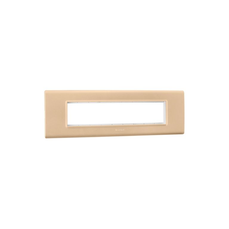 Allzy Cover Plate with Frame-9 Module-Gold Legrand 681340 lg 681340 web r wury3d5pu3rhduaz