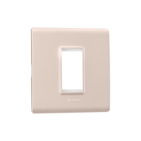 Allzy Cover Plate with Frame-1 Module-Rose Gold Legrand 681355 lg 681355 web r ydrt5fzieuvb0iqk