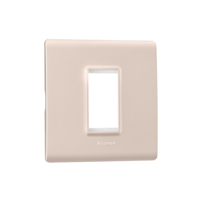 Allzy Cover Plate with Frame-1 Module-Rose Gold Legrand 681355 lg 681355 web r ydrt5fzieuvb0iqk