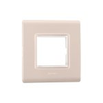 Allzy Cover Plate with Frame-2 Module-Rose Gold Legrand 681356 lg 681356 web r bx4tabb8dtacg8f4