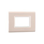 Allzy Cover Plate with Frame-3 Module-Rose Gold Legrand 681357 lg 681357 web r ehvvcybhufvu758q